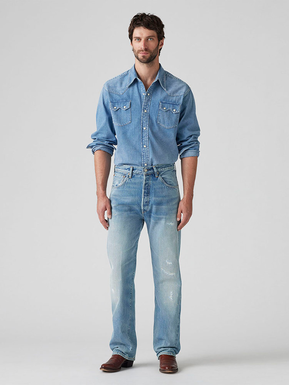 LEVI’S® VINTAGE CLOTHING 1955 501® 赤耳丹寧 501®XX / LVC / 破壞加工 人氣新品