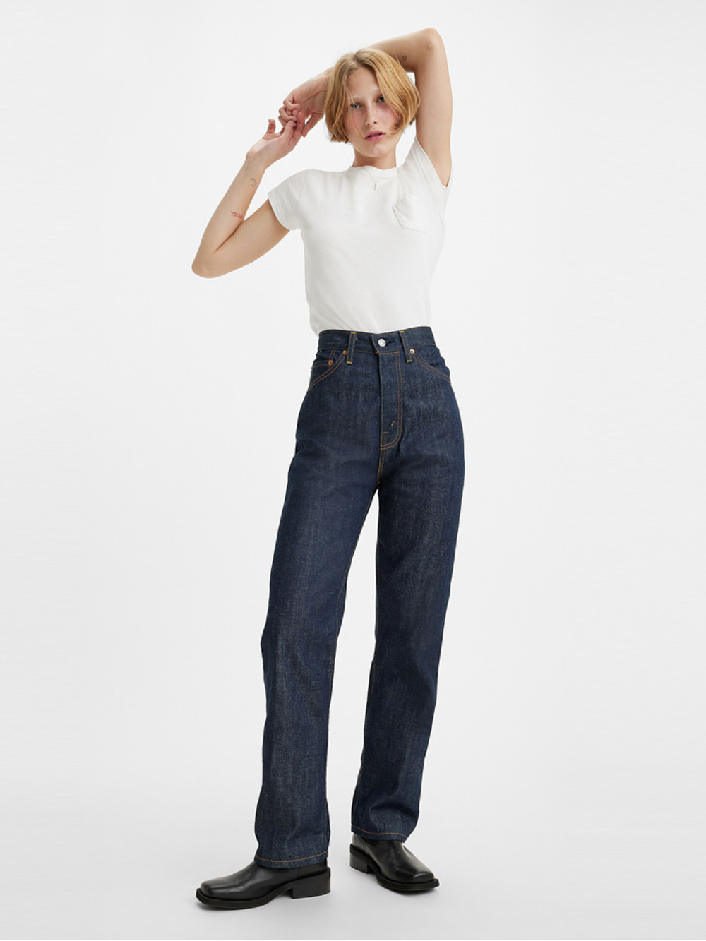 LEVI’S® VINTAGE CLOTHING 1950’s 701 原色 赤耳丹寧 / LVC 人氣新品_2