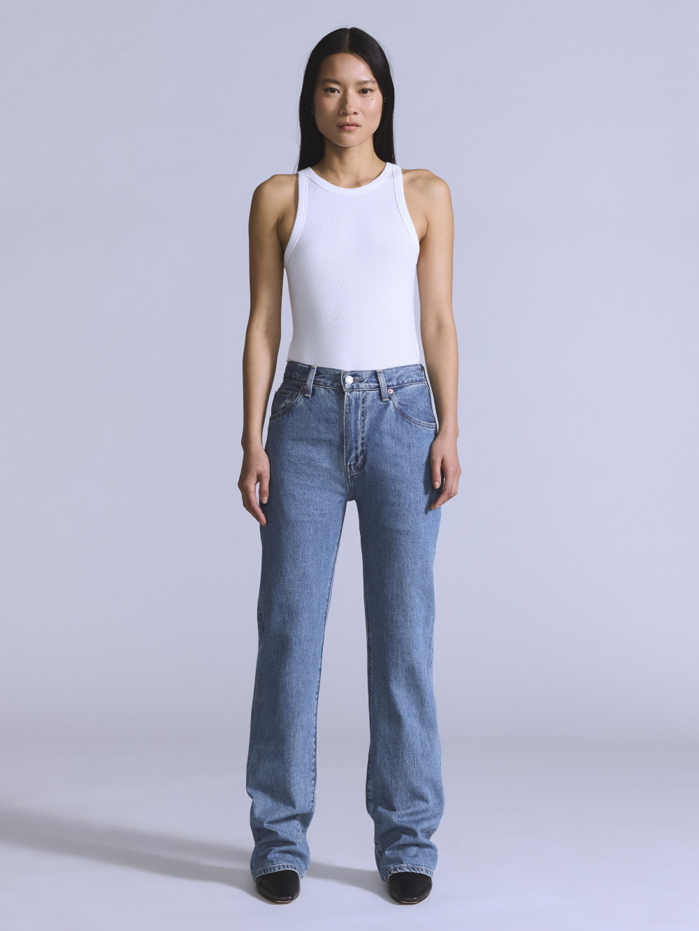 Levi’s® BLUETAB™ 女款 日本製PLANK舒適直筒丹寧牛仔褲 人氣新品