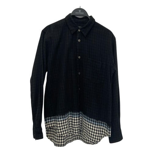 【台北車站館前店】BLACK COMME des GARCONS/長袖襯衫/M/1D-B213