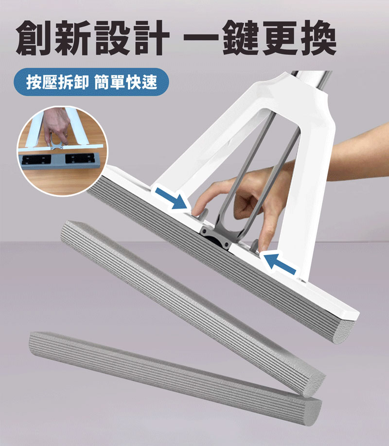 《闔樂泰》一指換吸水王無痕PVA百葉拖（2桿6棉）（10464619）_4