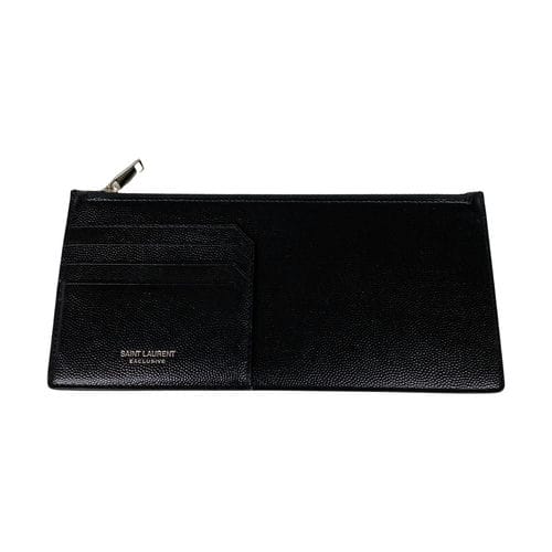 【信義市府店】YVES SAINT LAURENT/長夾錢包//
