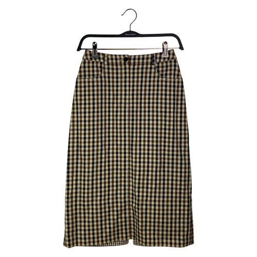 【台中廣三SOGO店】Aquascutum/裙子/38/