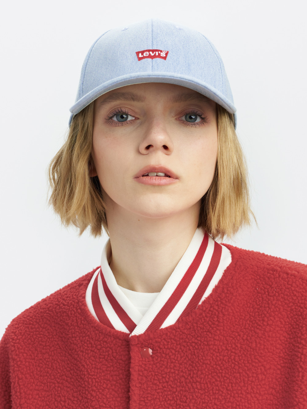Levi’s® Batwing LOGO 休閒鴨舌帽 人氣新品_0