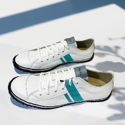 【SPINGLE】台灣限定款_低筒休閒鞋_SP-167YY-White/Sax-WOMEN