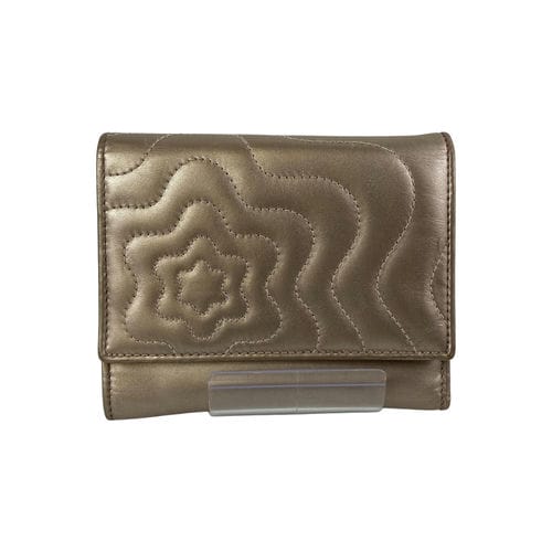 【環球桃園A8店】MONTBLANC/對折錢包//