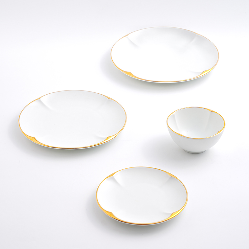 Ice Crack 23cm Ceramic Plate_4