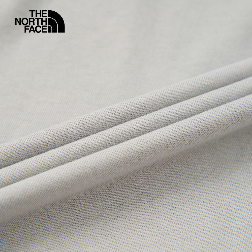 【限量爆品】The North Face北面男女款灰色純棉舒適透氣短袖POLO衫｜8EY7A0M_3