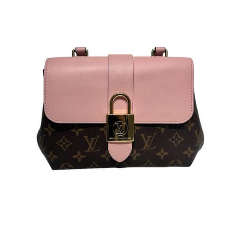 Louis Vuitton/M44080/老花粉色/LOCKY MONOGRAM BB/單肩包