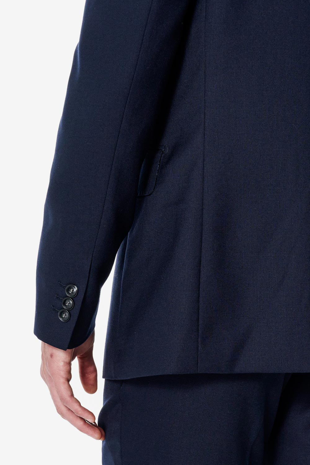 SST&C #Milan Series Midnight Blue Slim Suit | 00012502006_4