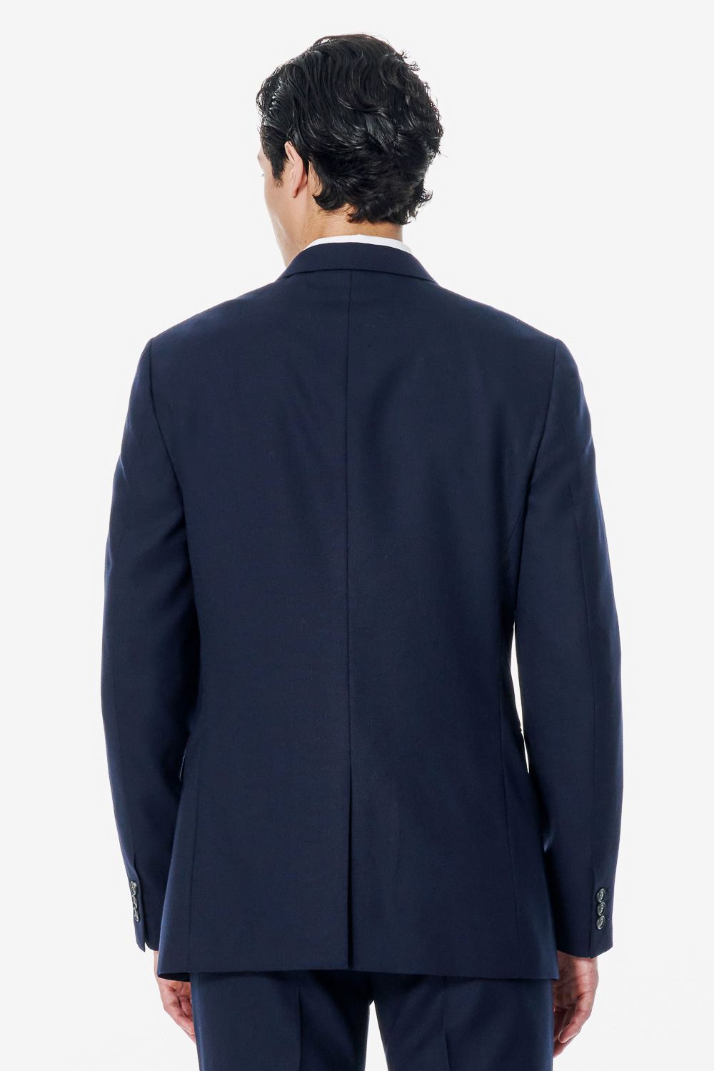 SST&C #Milan Series Midnight Blue Slim Suit | 00012502006_5