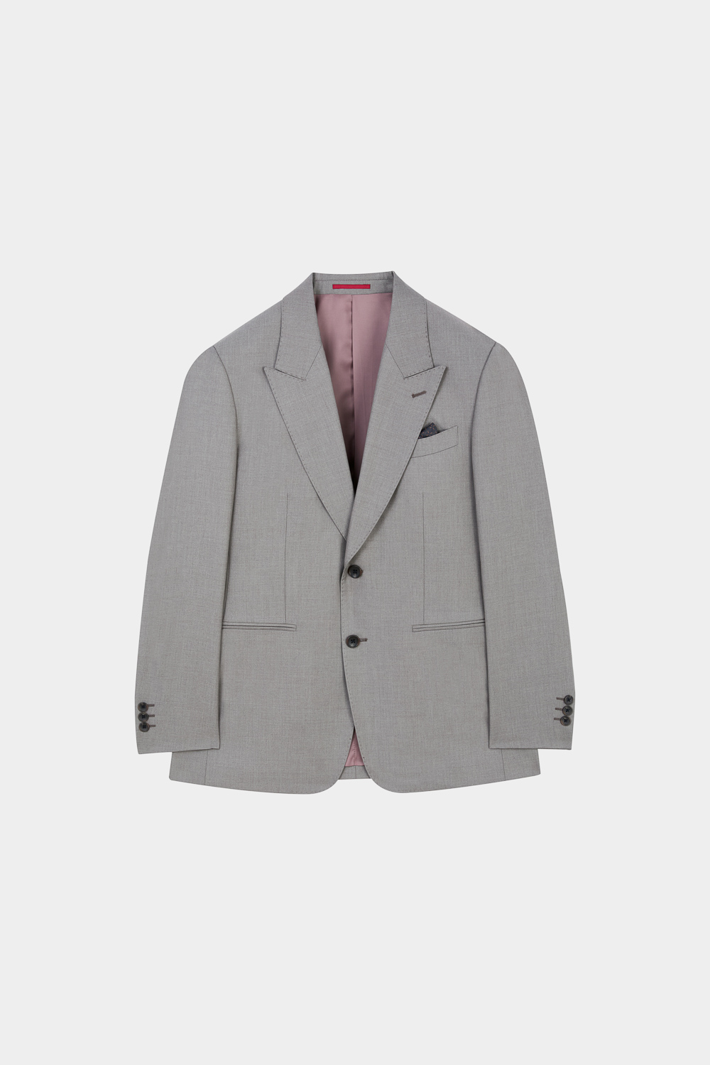 SST&C Taupe Slim Suit | 00012502009_5