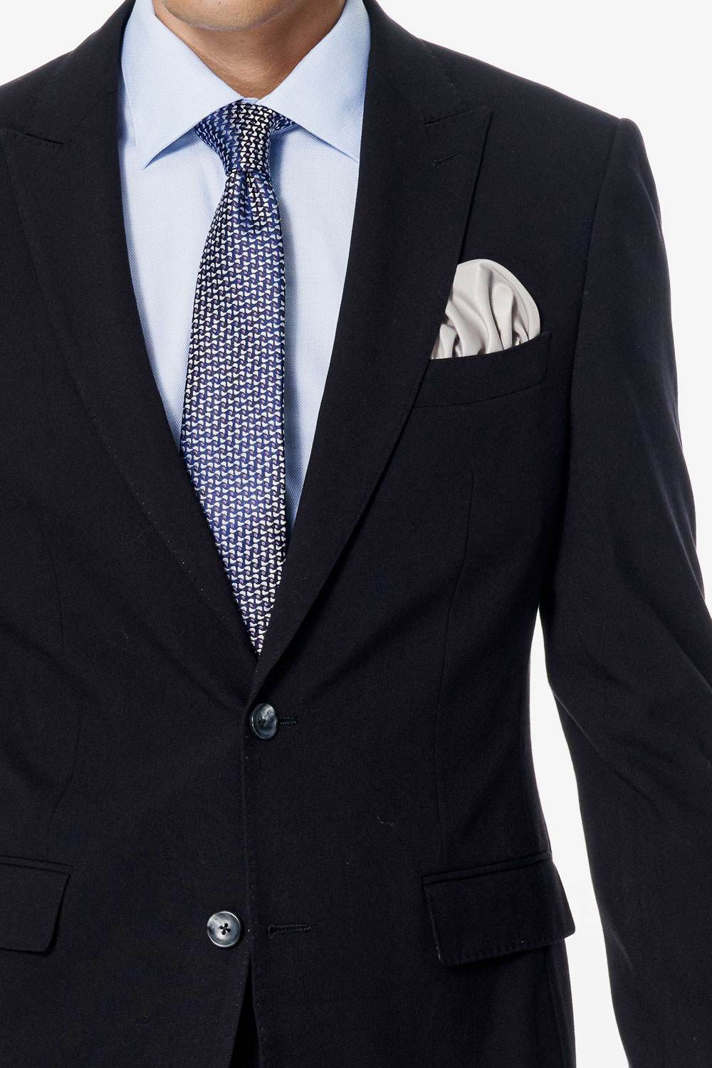 SST&C Black Tailored Suit | 00012502012_3