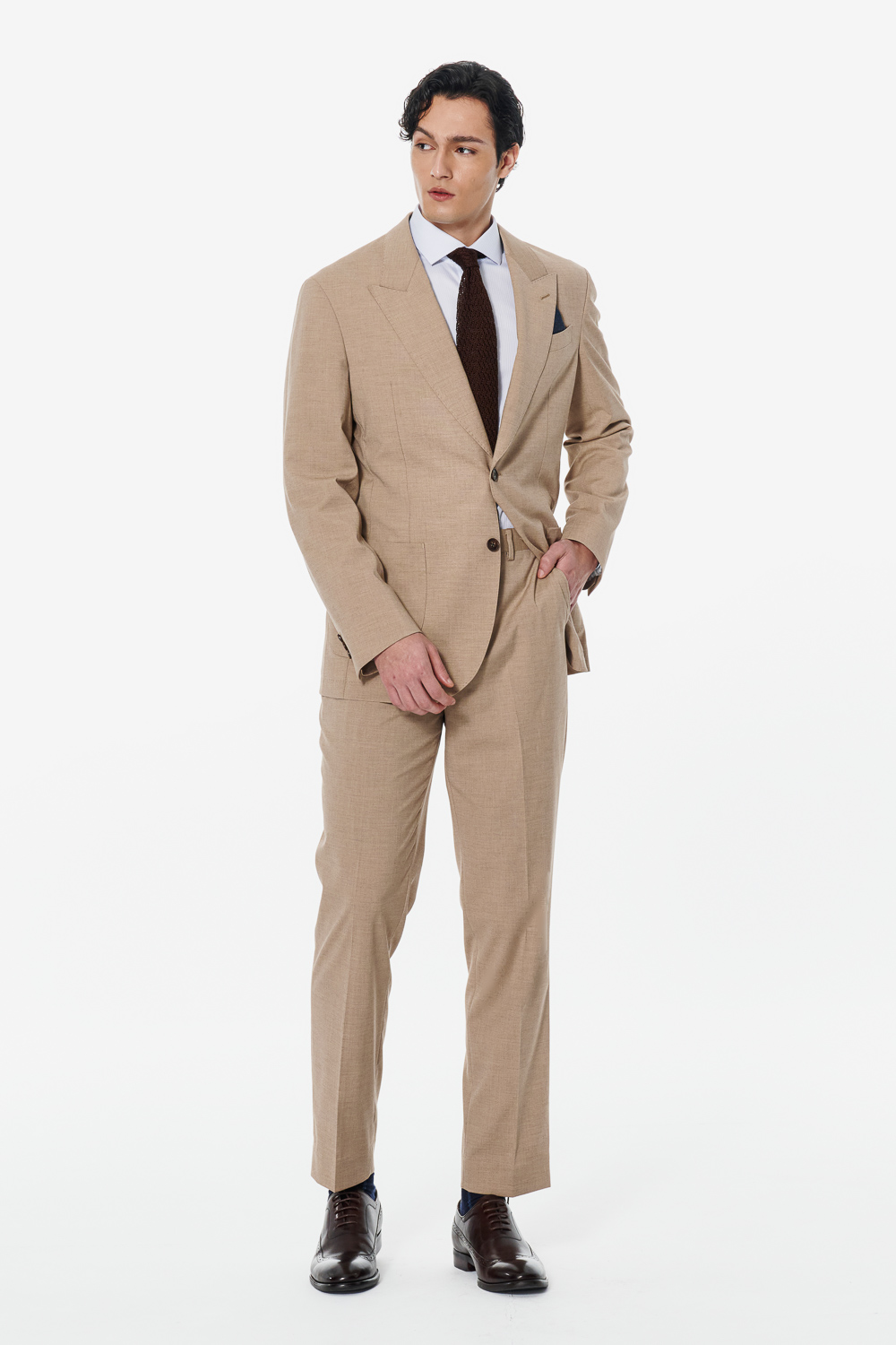 SST&C Khaki Leisure Suit | 00012502013_1