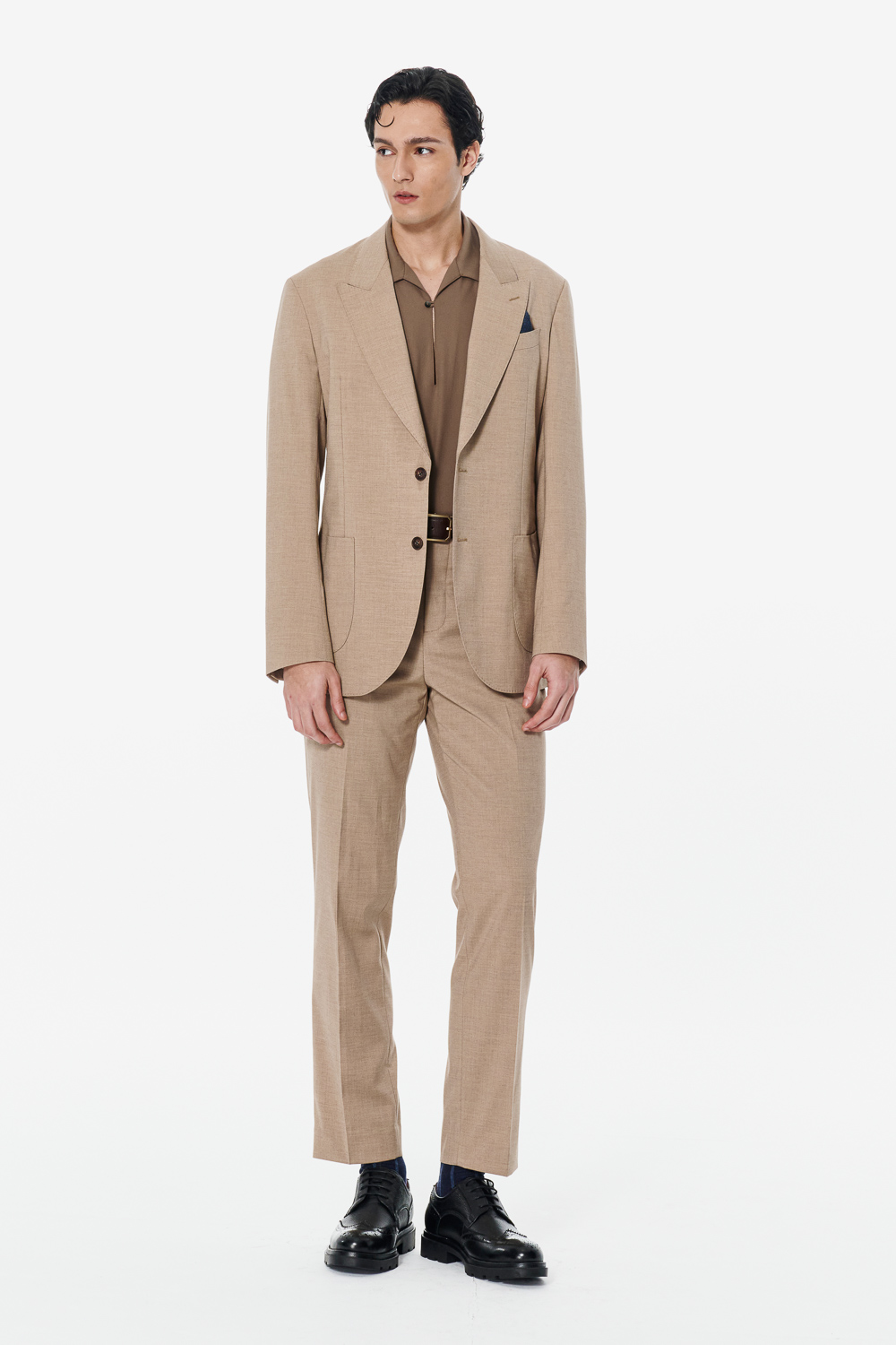 SST&C Khaki Leisure Suit | 00012502013_2