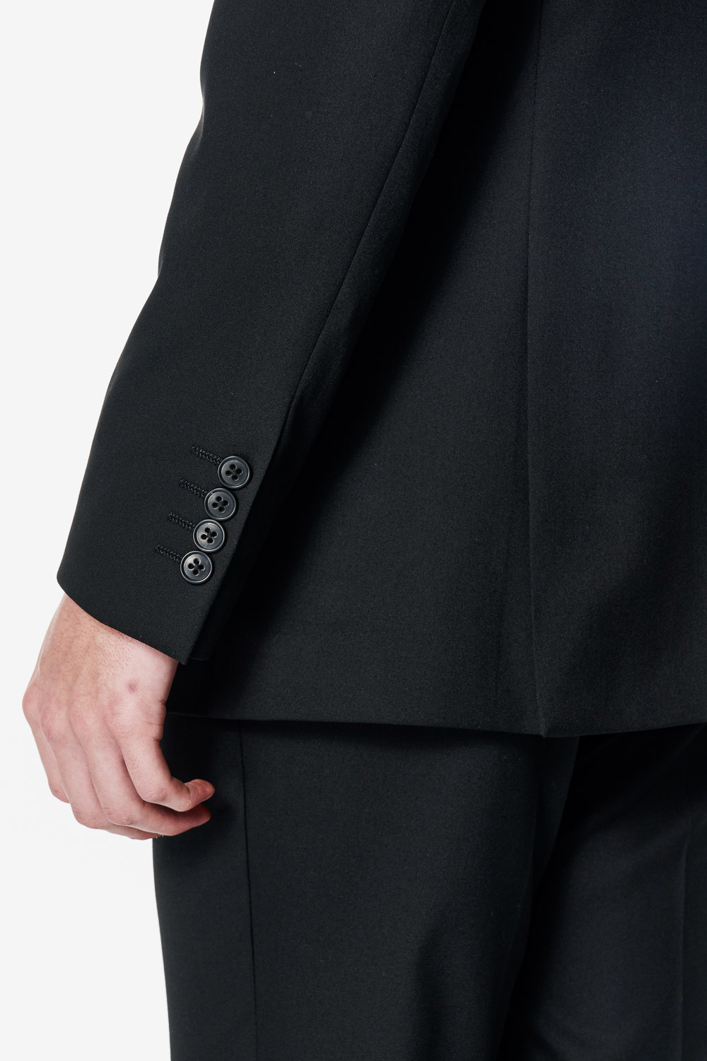 SST&C Black Slim Suit | 00012502014_4