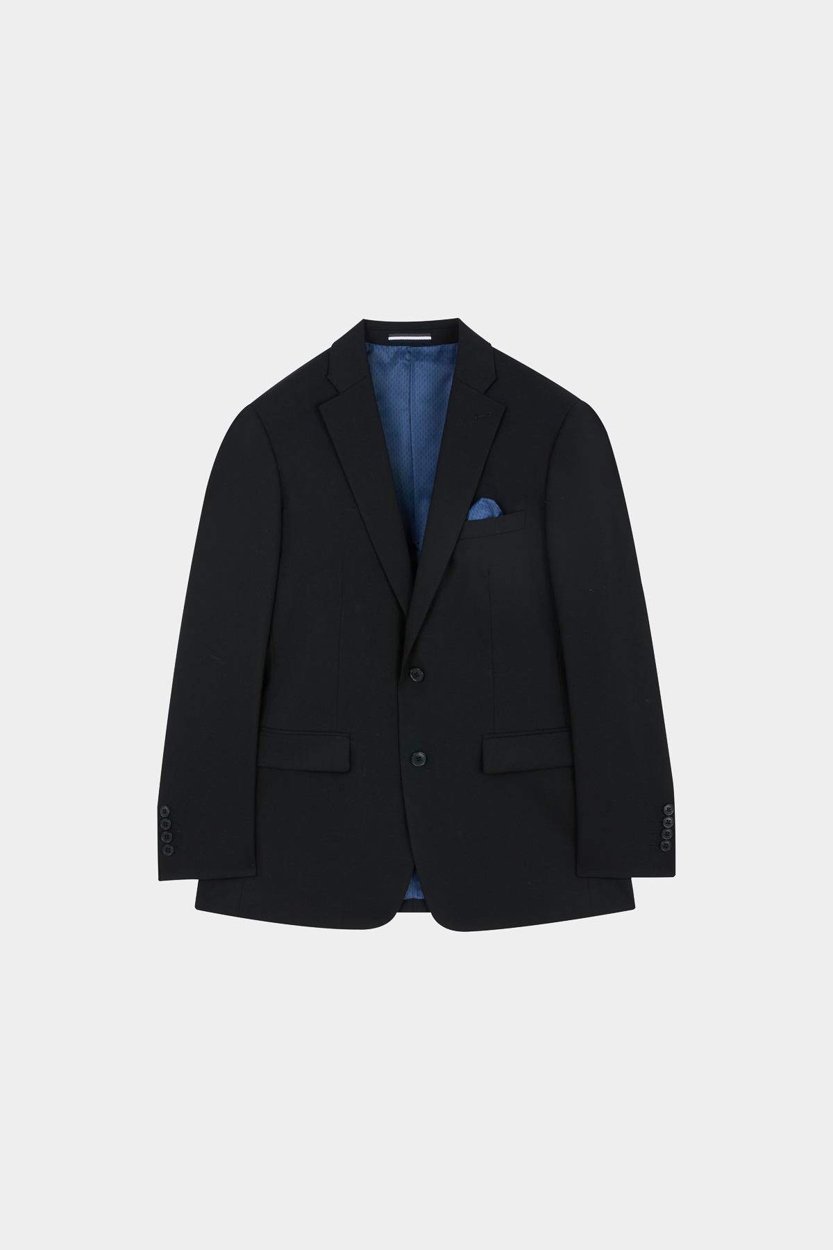SST&C Black Slim Suit | 00012502014_6