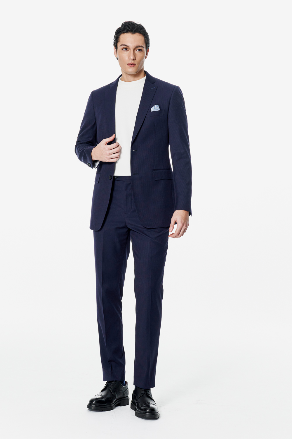SST&C Shadow Stripe Slim Suit | 00012502015_2