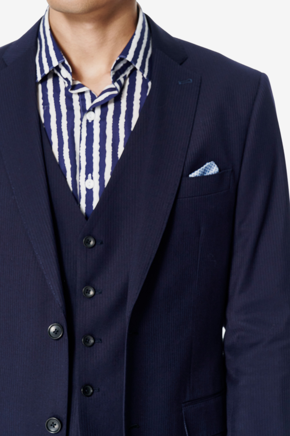 SST&C Shadow Stripe Slim Suit | 00012502015_3