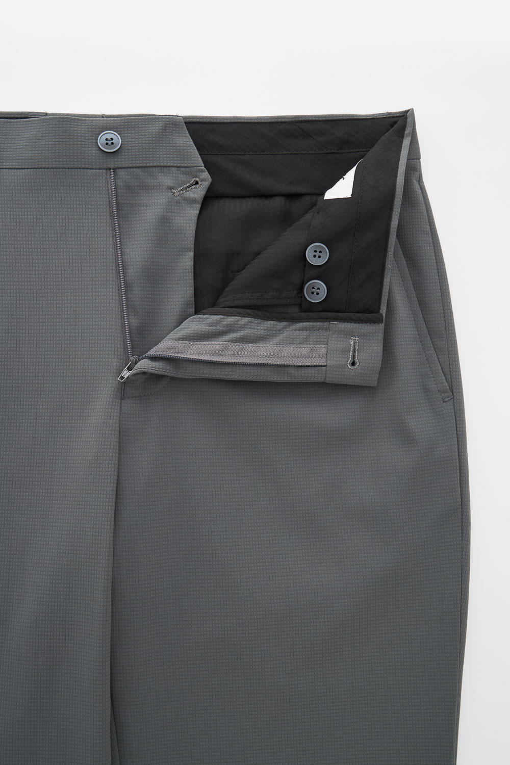 SST&C Light Grey Textured Trousers | 00022502002_8