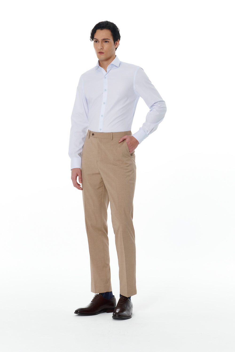 SST&C Khaki Leisure Trousers | 00022502013_1
