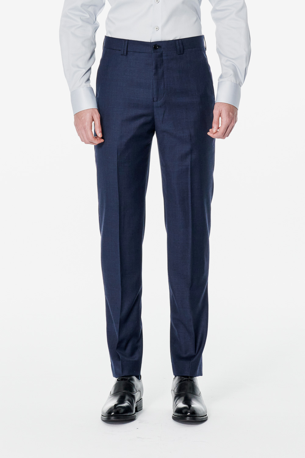 【Customized Pants】SST&C #Milan Series Midnight Blue Slim Trousers | 00022502005_0