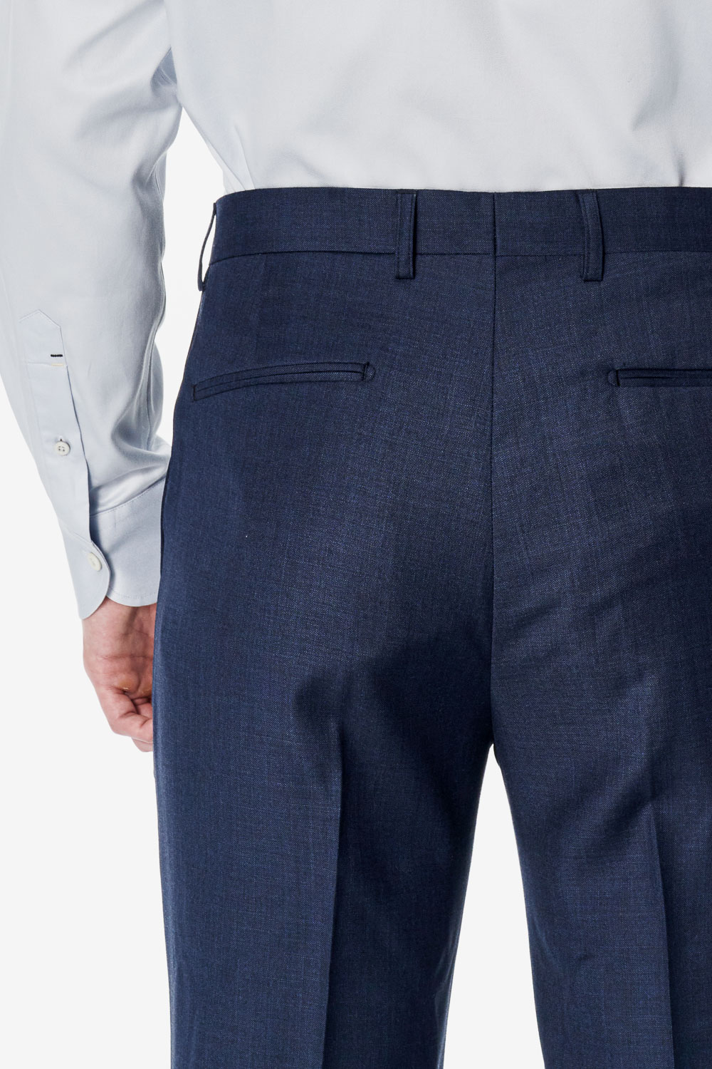 【Customized Pants】SST&C #Milan Series Midnight Blue Slim Trousers | 00022502005_5