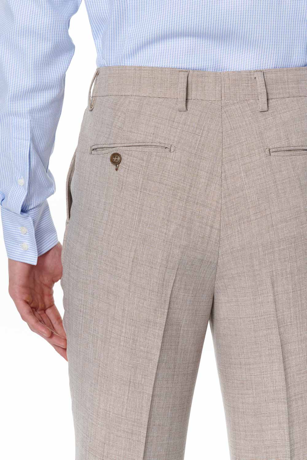 【Customized pants】SST&C Beige Slim Trousers | 00022502010_5