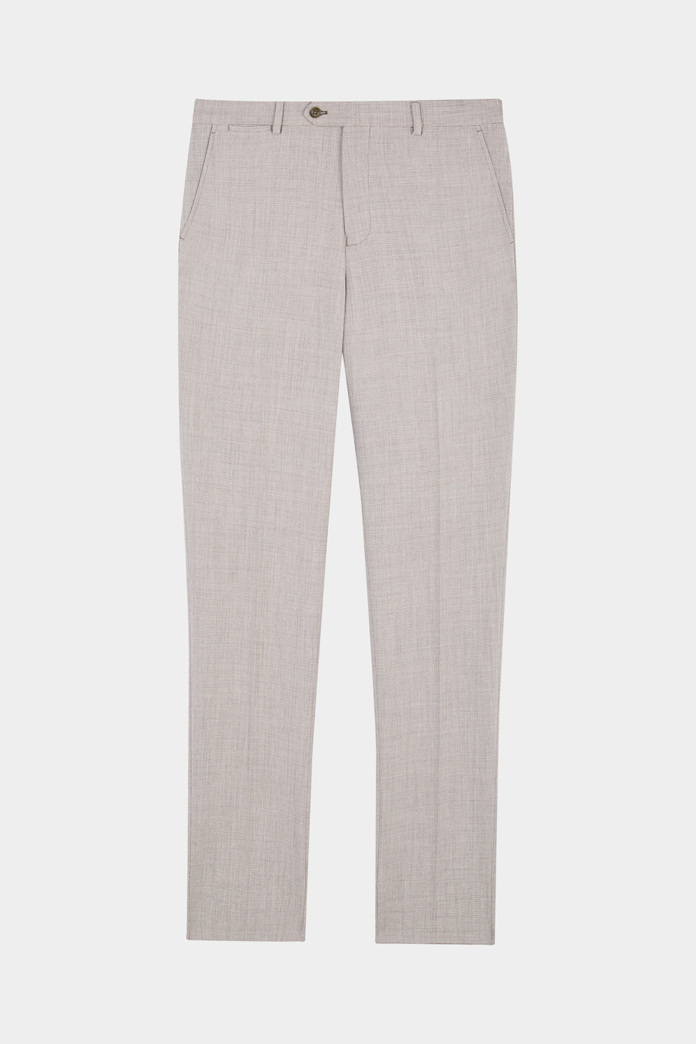 【Customized pants】SST&C Beige Slim Trousers | 00022502010_6