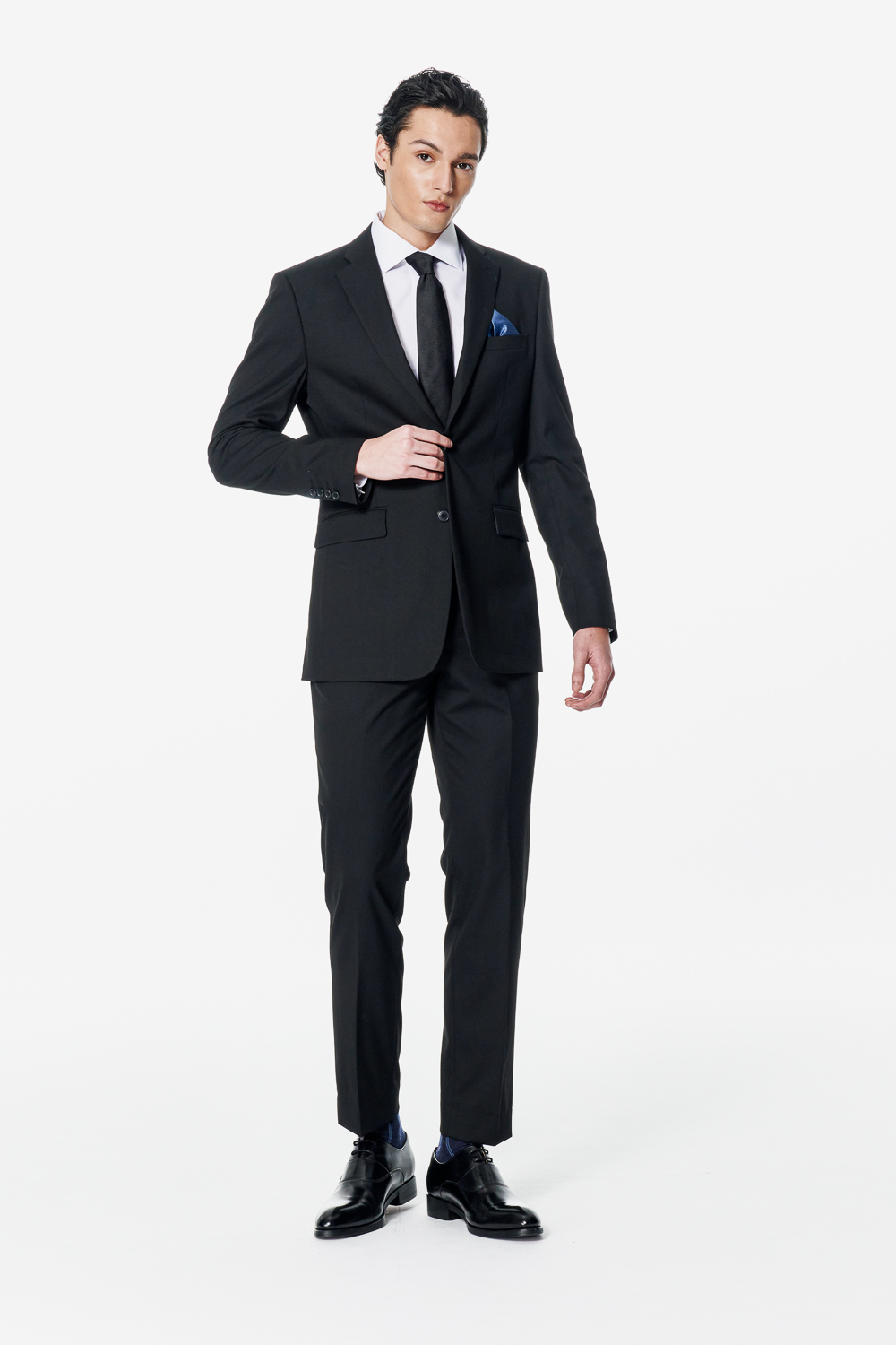 【Customized pants】SST&C Black Slim Trousers | 00022502014_3