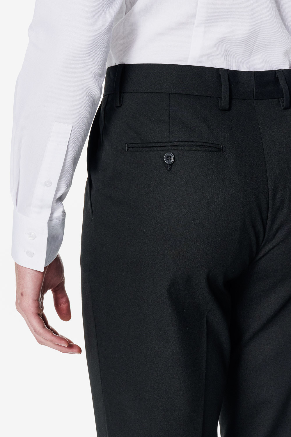 【Customized pants】SST&C Black Slim Trousers | 00022502014_5