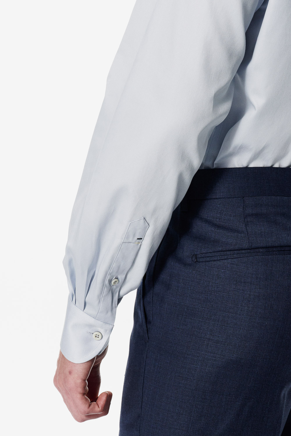 SST&C #Milan Series Light Grey Classic Shirt | 00062502007_4