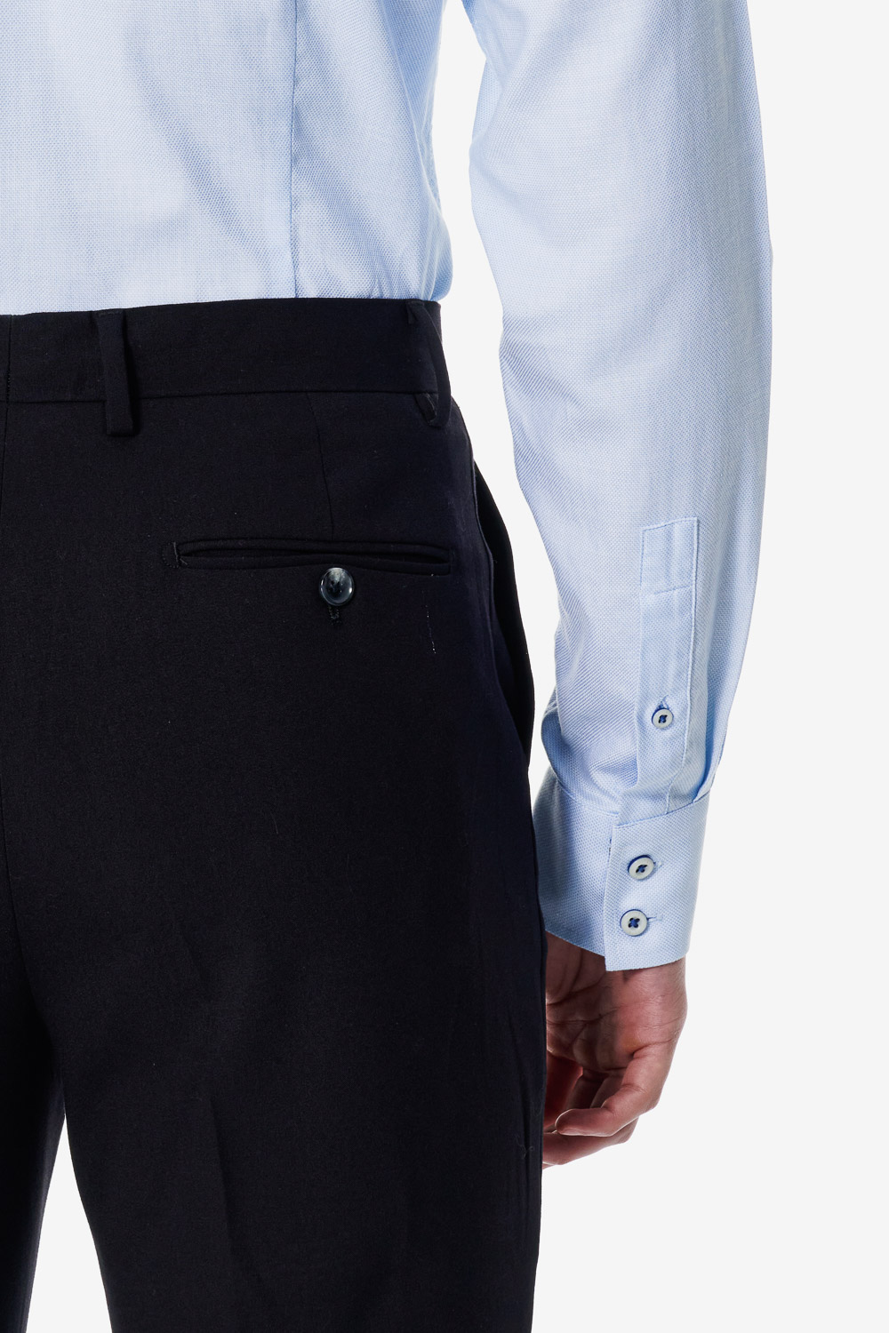 SST&C Light Blue Slim Fit Shirt | 00062502019_4