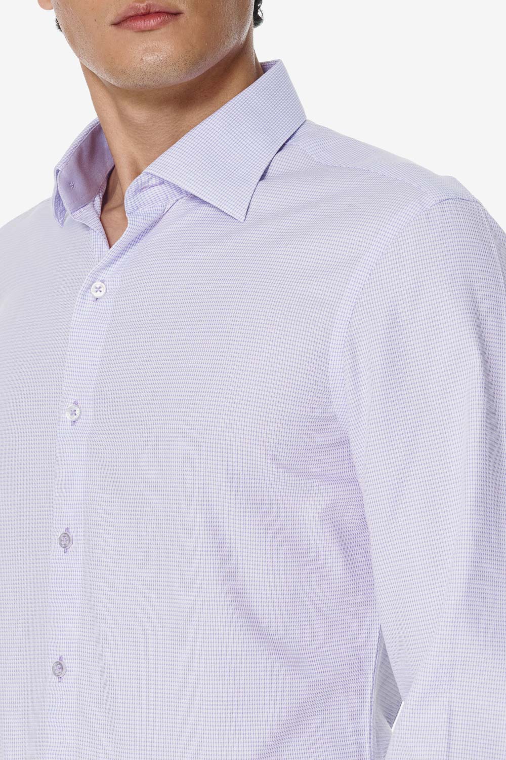 SST&C Dot And Grid Slim Fit Shirt | 00062502022_2