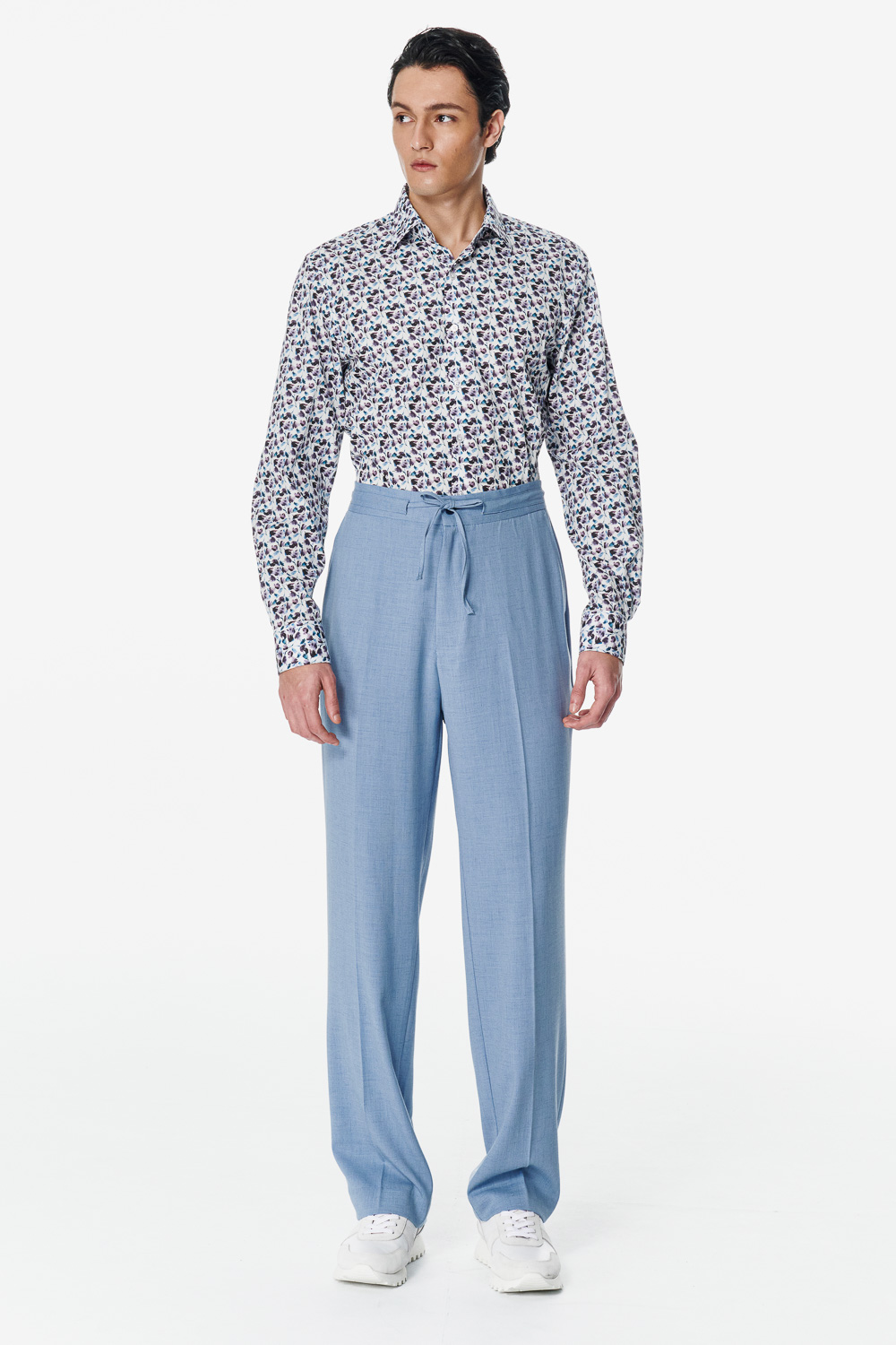 SST&C Watercolor Flower Classic Fit Shirt | 00062502027_1