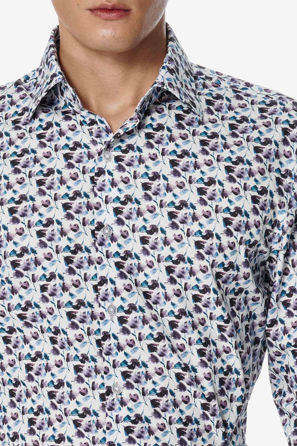 SST&C Watercolor Flower Classic Fit Shirt | 00062502027_3