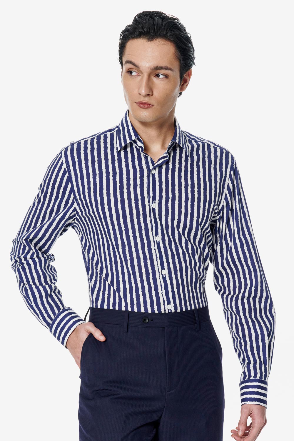SST&C Breton Stripes Classic Fit Shirt | 00062502028_0