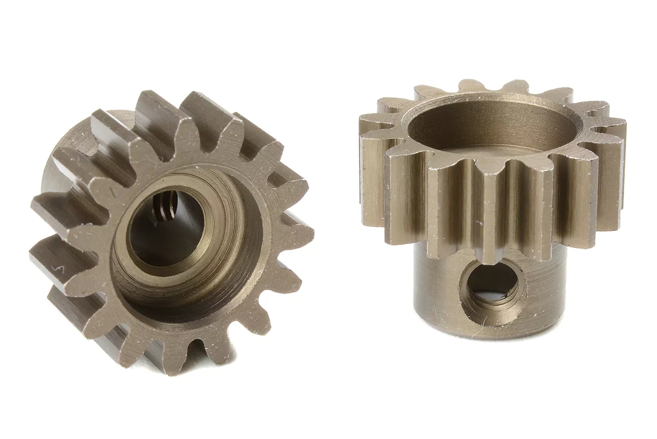 C-72715 M1.0 Pinion - Short - Hardened Steel - 15 Teeth - Shaft Dia. 5mm_0