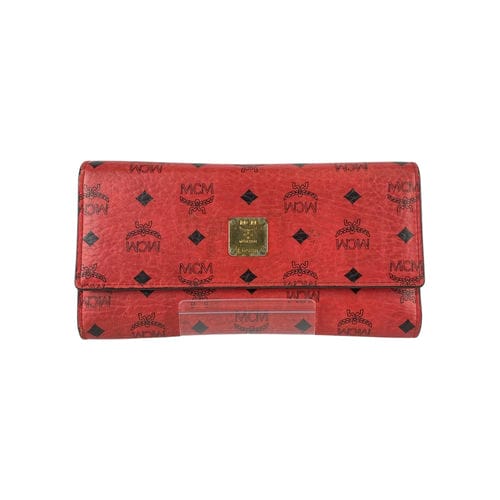 【微風南山店】MCM/長夾錢包//MYL4AVC69RE001
