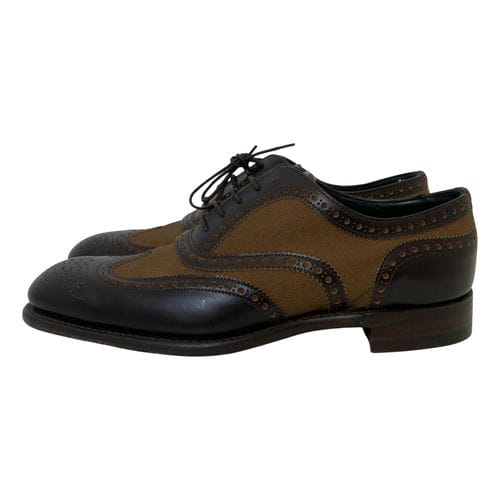 【台北車站館前店】GIEVES&HAWKES/商務皮鞋/US61/2/