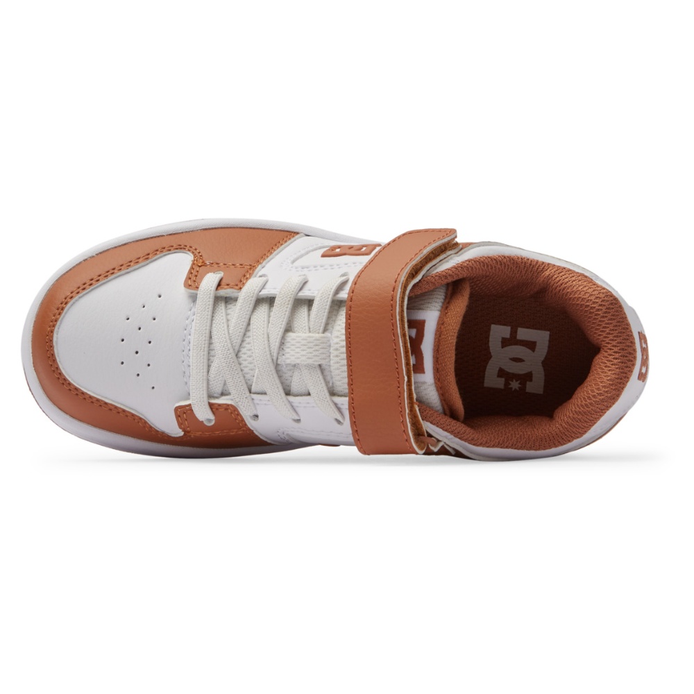 【DC SHOES】大童款 - MANTECA 4 V SN 運動生活鞋-白棕色   (ADBS300385243-WBR)_6