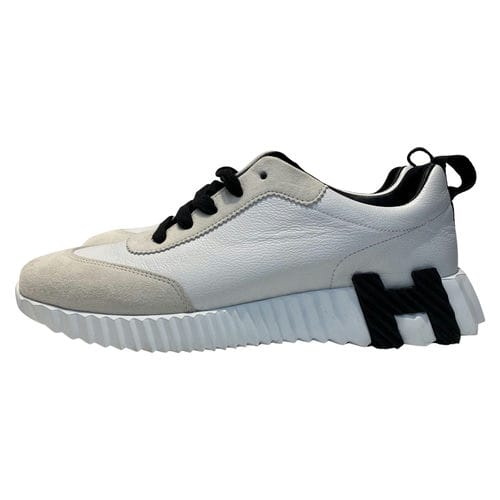 【基隆店】HERMES/低筒運動休閒鞋/38/
