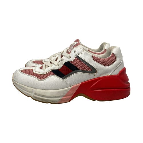 【苗栗尚順廣場店】GUCCI/低筒運動休閒鞋/371/2/645771-2H060-9149
