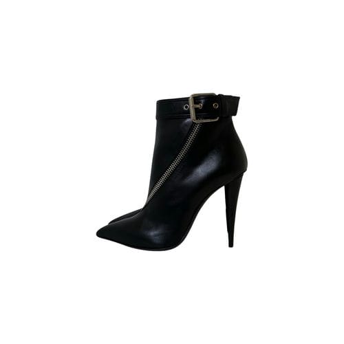 【台北車站館前店】Giuseppe Zanotti/淺口皮鞋/37/X