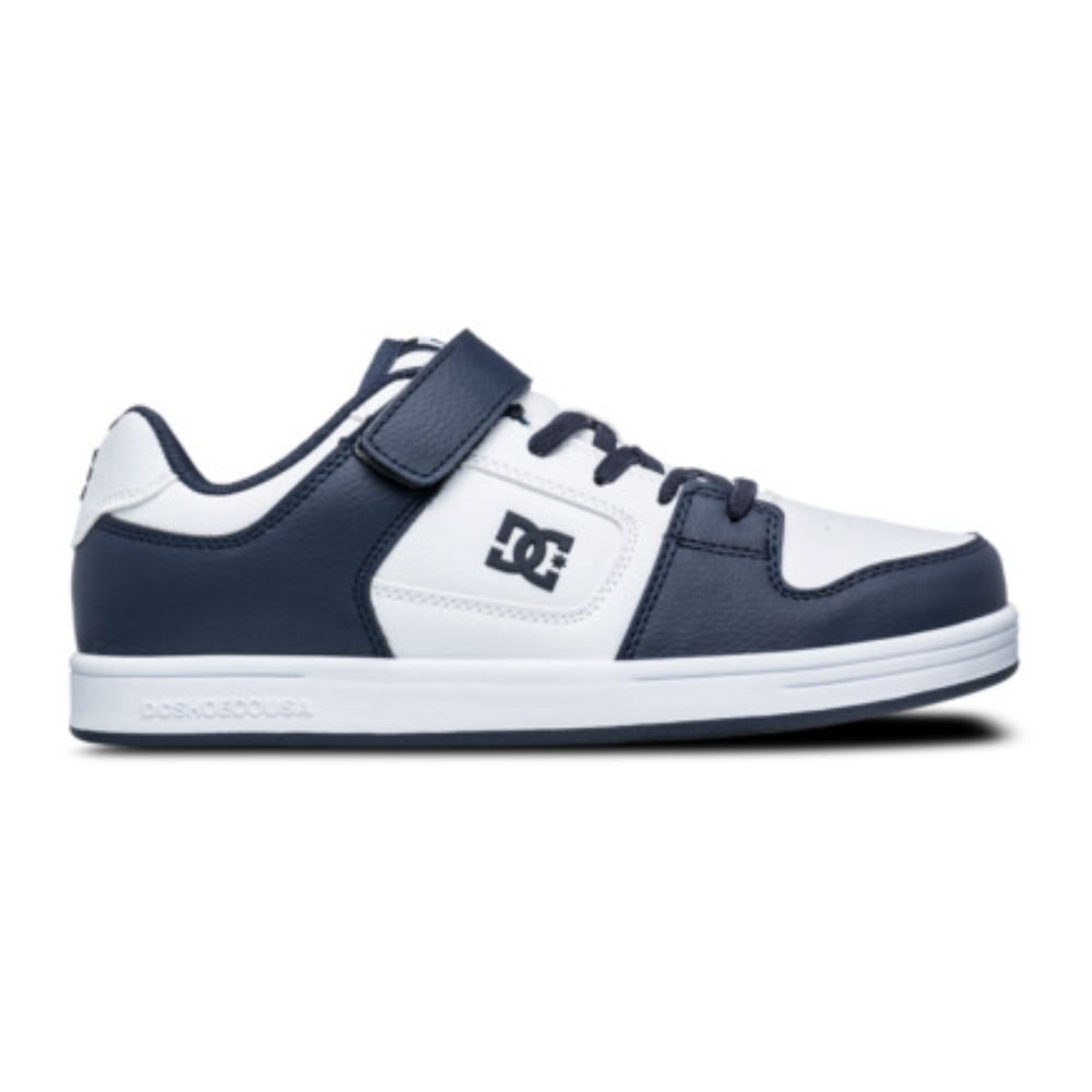 【DC SHOES】大童款 - MANTECA 4 V SN 運動生活鞋-白藍色   (ADBS300385243-WNY)_0