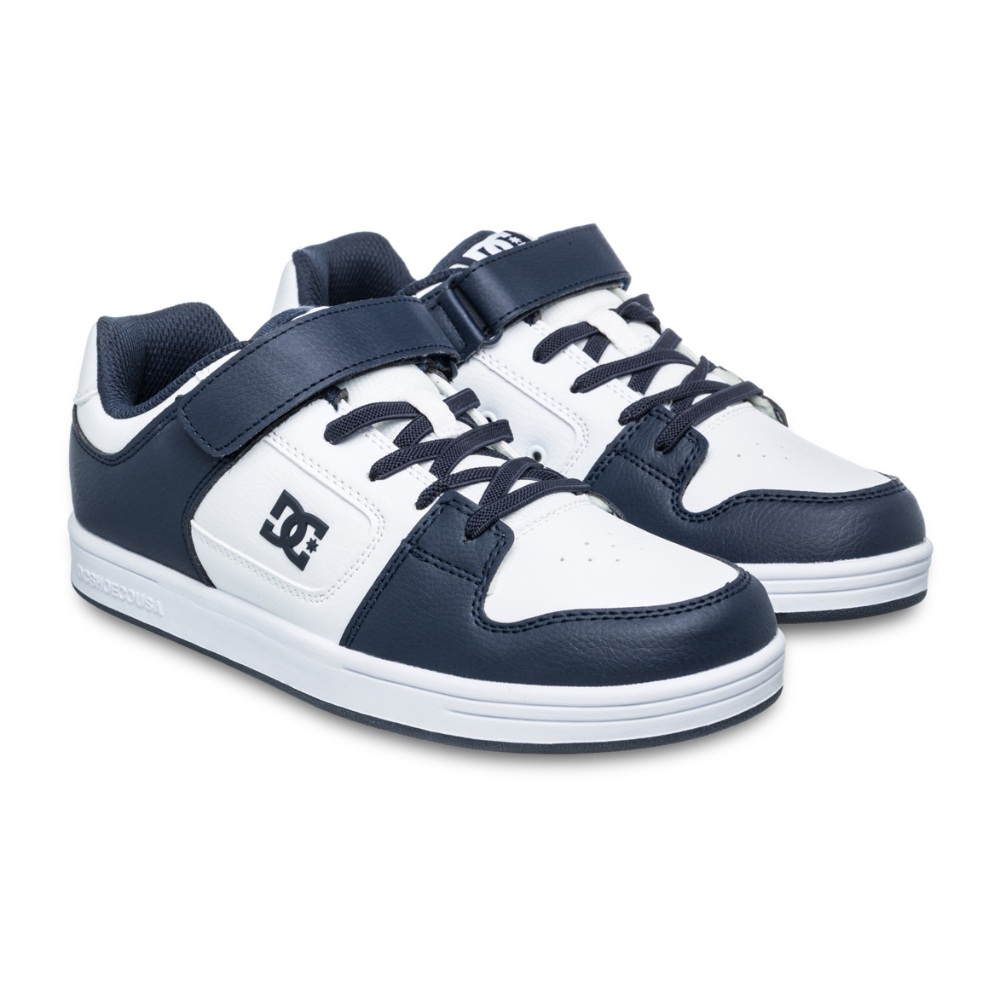 【DC SHOES】大童款 - MANTECA 4 V SN 運動生活鞋-白藍色   (ADBS300385243-WNY)_2