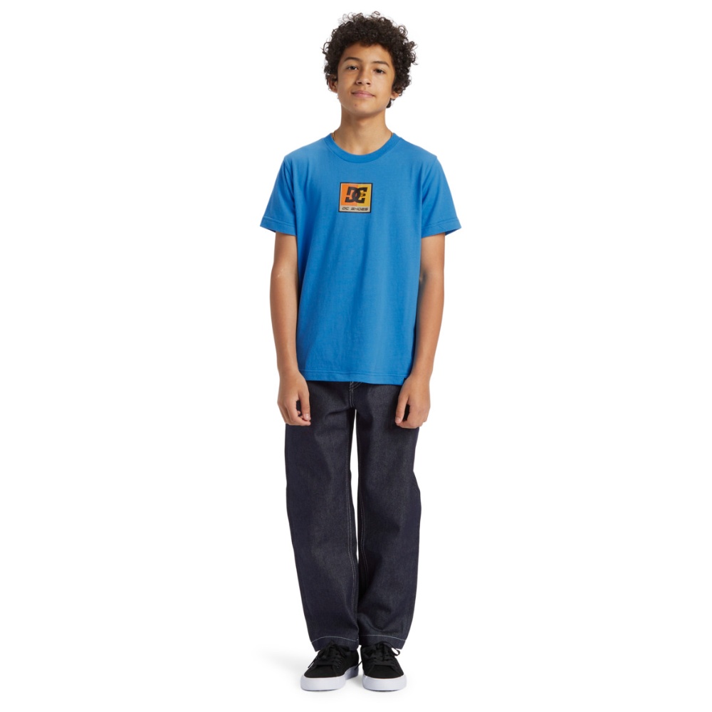 【DC SHOES】童款-RACER SS BOY短袖T恤-藍色 (ADBZT03253241-BNM0）_4