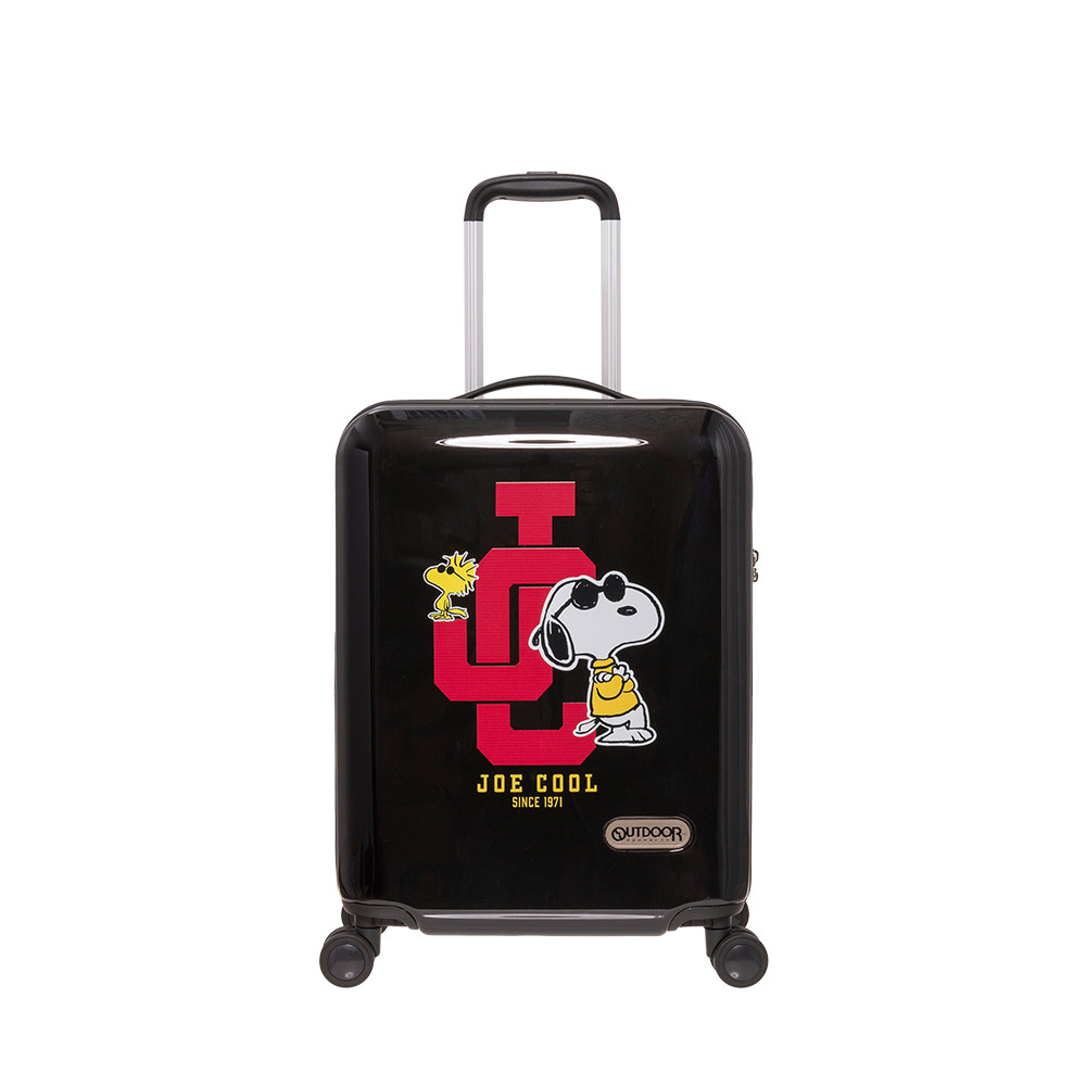 【OUTDOOR】史努比SNOOPY-JOE COOL20吋行李箱-黑色 ODP24D20BK