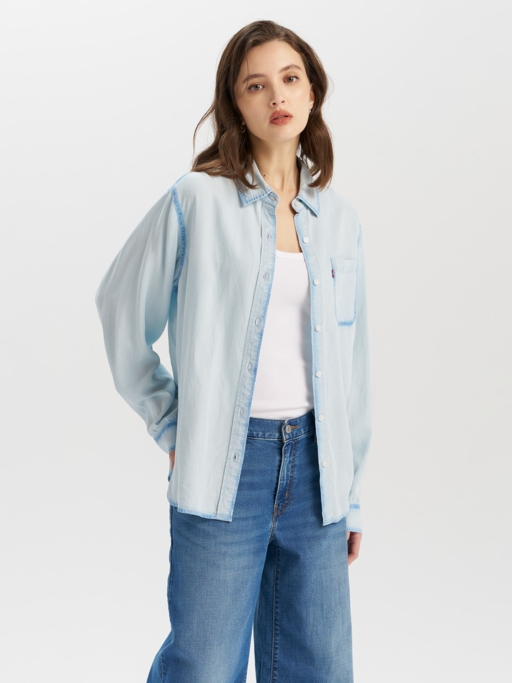 Levi’s® 女款 牛仔襯衫 休閒襯衫 天絲襯衫 人氣新品