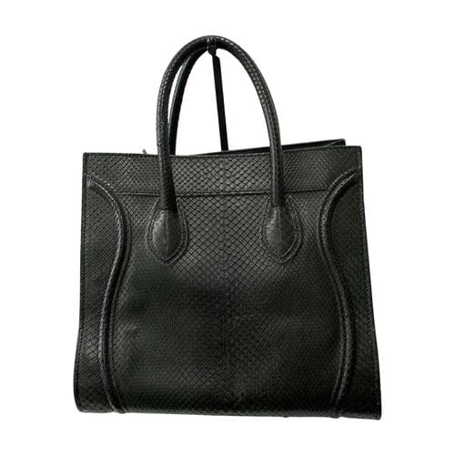 【微風南山店】CELINE/托特包//luggage python